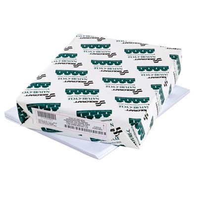 NATURE CYCLE COPY PAPER, LTR, 3-HOLE PUNCHED, WHITE (10 REAMS PER BOX)