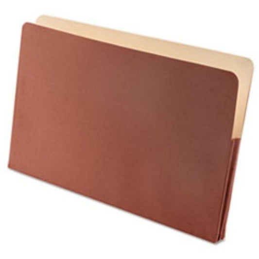 ACCORDION-STYLE FILE JACKET WITH 1 3/4 INCH EXPANSION, LEGAL, RED (15 per pack)