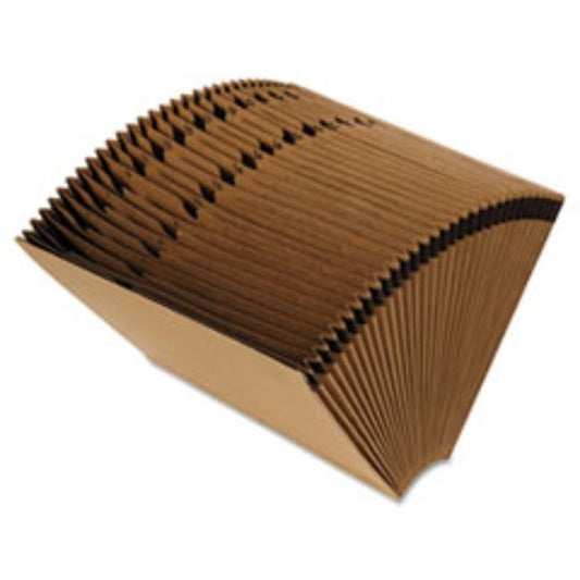 15 INCH EXPANSION, 1-31 FILE, 31 POCKETS, LETTER, BROWN.  (5 per pack)