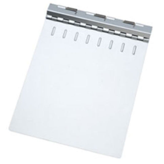 CLIPBOARD BINDER, ALUMINUM, 1/2" CAP., HOLDS 8 1/2 X 11 SHEETS (5 per pack)