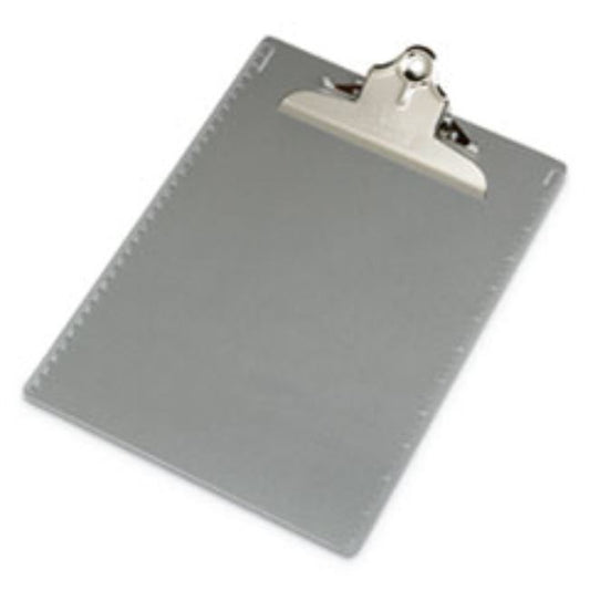 ALUMINUM CLIPBOARD, 5 1/2" METAL CLIP, 9" X 12" (5 PER PACK)
