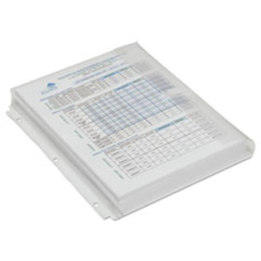 POLY THREE-RING EXPANSION ENVELOPE, 11.5", CLEAR, 3CT/SET, (10 SETS PER PACK)