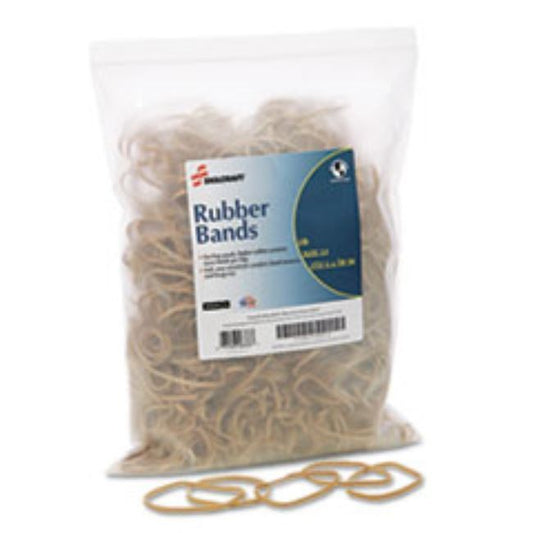 RUBBER BANDS, SIZE 33, 3-1/2 X 1/8, 850 BANDS/1 LB., (10 PER PACK)