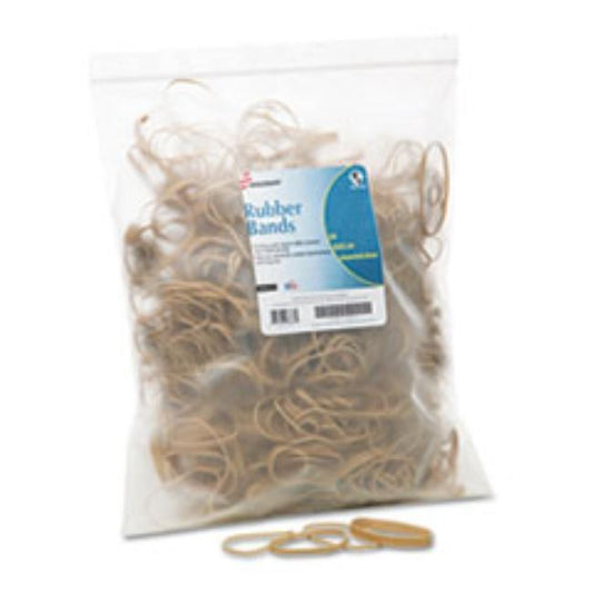 RUBBER BANDS, SIZE 54, ASSORTED SIZES, 1900 BANDS/1 LB., (10 PER PACK)