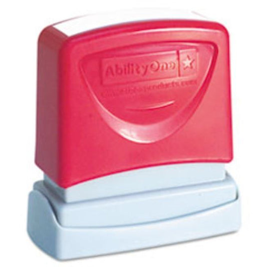 PRE-INKED MESSAGE STAMP, COPY, RED (5 per pack)