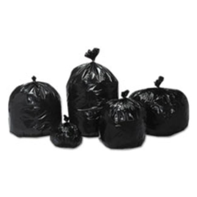 LOW-DENSITY TRASH CAN LINERS, 24", BROWN/BLACK, BOX OF 250 (5 BOXES PER PACK)