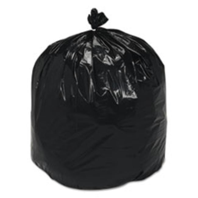 RECYCLED CONTENT TRASH CAN LINERS, 33X40, BN/BK, BOX OF 100 (5 BOXES PER PACK)