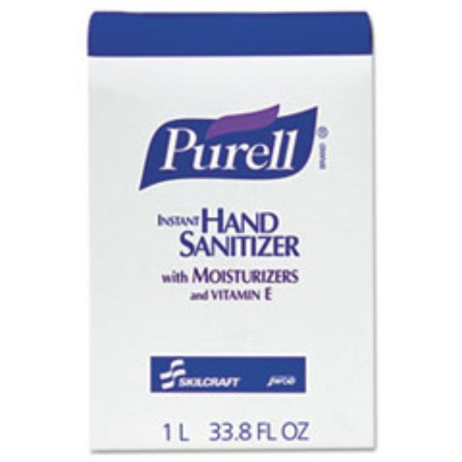 PURELL INSTANT HAND SANITIZER DISPENSER REFILL, 1000ML, 8CT/BOX