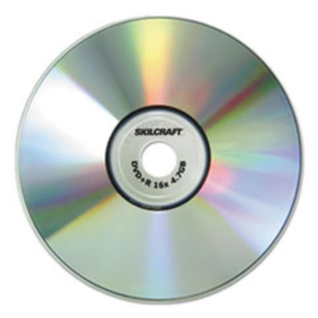 BRANDED ATTRIBUTE MEDIA DISKS, DVD+R, 4.7GB, 4X, 25CT/SPINDLE (5 PER PACK)