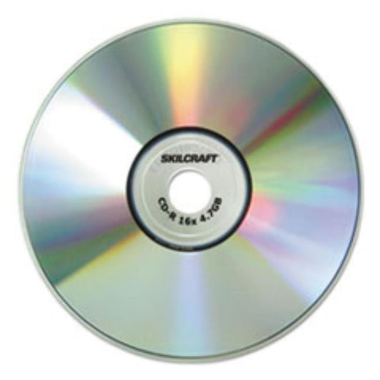 CD-R RECORDABLE DISC, 700MB/80MIN, 52X,100CT/SPINDLE (5 PER PACK)
