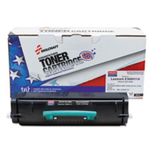 REMANUFACTURED E360/X463 TONER, 9000 PAGE-YIELD, BLACK, 1 EACH