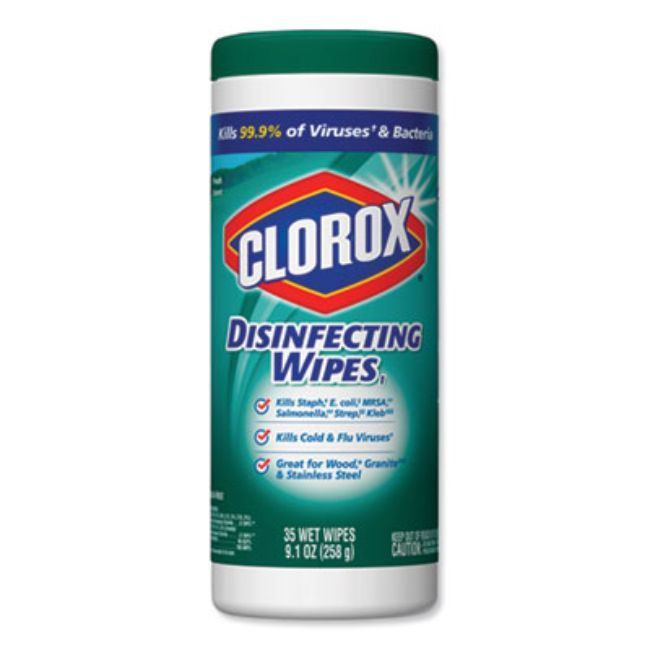 Disinfecting Wipes, 7 X 8, Fresh Scent, 35/Canister