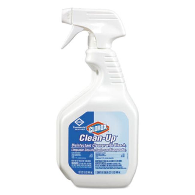 Clean-Up Disinfectant Cleaner With Bleach, 32Oz Smart Tube Spray – Mil-Bar