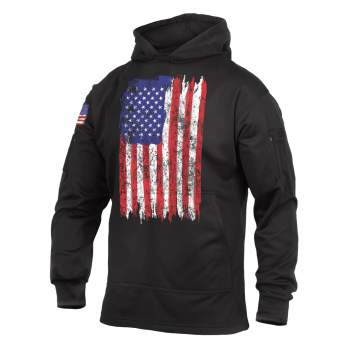 Rothco U.S. Flag Concealed Carry Hoodie-Red, White & Blue