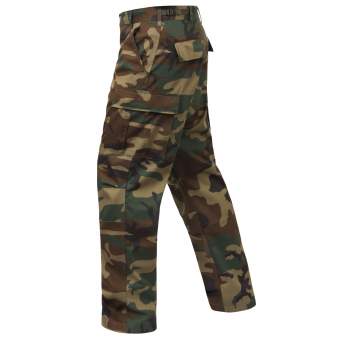 Rothco Camo Tactical BDU Pants-Woodland Camo