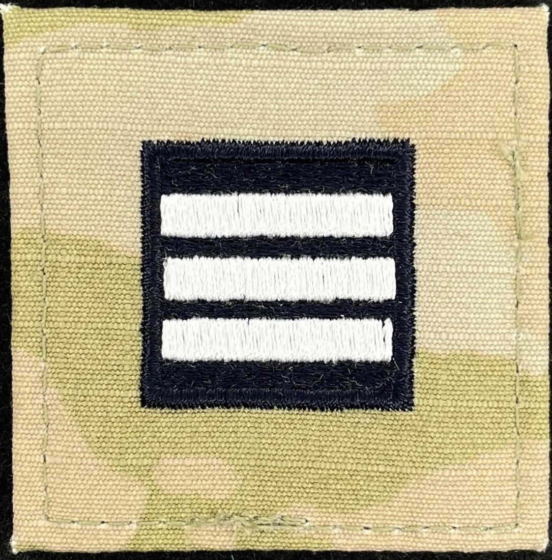 Air Force OCP Cadet Ranks Patches w/ Hook Backing – Mil-Bar
