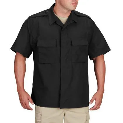 Propper® BDU Shirt - Short Sleeve  Black