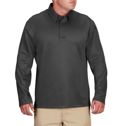 Propper I.C.E.®  Men’s Performance Polo – Long Sleeve (Charcoal)