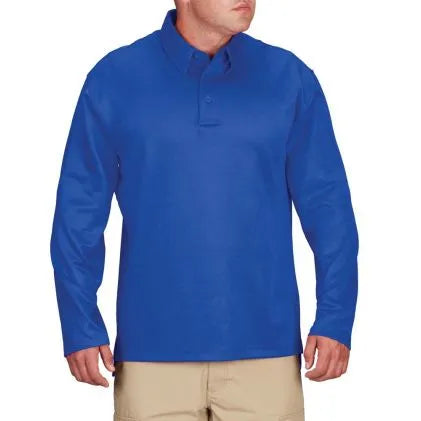 Propper I.C.E.®  Men’s Performance Polo – Long Sleeve  (Cobalt)