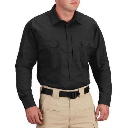 Propper® Kinetic Long Sleeve Shirt (Black)
