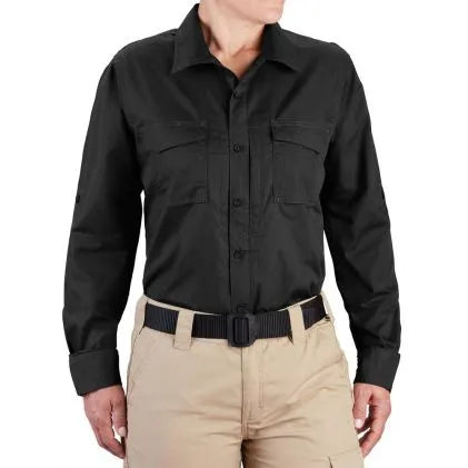 Propper® REVTAC Shirt -Women's Long Sleeve  (Black)
