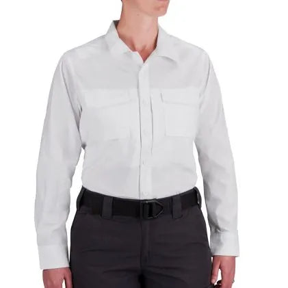 Propper® REVTAC Shirt -Women's Long Sleeve  (White)