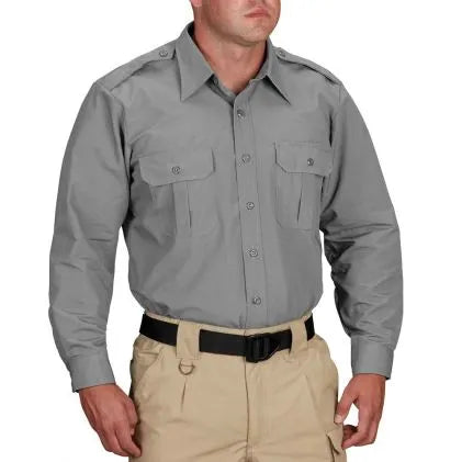Propper® Tactical Dress Shirt - Long Sleeve  (Grey)