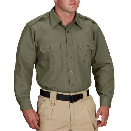 Propper® Tactical Dress Shirt - Long Sleeve  (Olive Green)