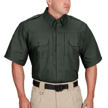 Propper® Men's Tactical Shirt - Short Sleeve ( Spruce)