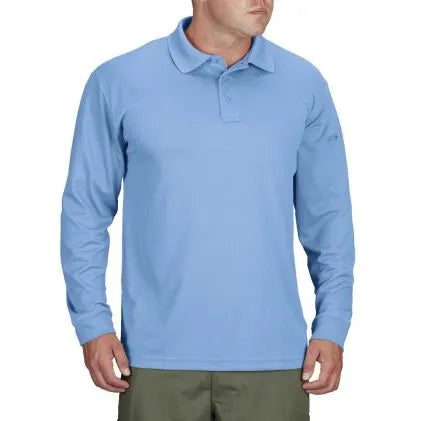 Propper® Men's Uniform Polo - Long Sleeve (Light Blue)