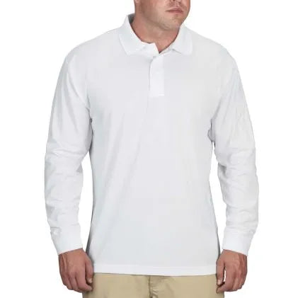 Propper® Men's Uniform Polo - Long Sleeve (White)
