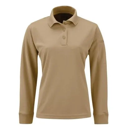 Propper® Women's Uniform Polo - Long Sleeve (Silver Tan)